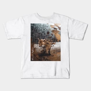 The Falling Fox Kids T-Shirt